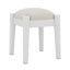 Ensemble de chambre à coucher 3 pièces avec cadre de lit en bois, 1 table de chevet rétro et 1 coiffeuse de maquillage avec tabouret-109942501