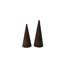 Extra Lg Christmas Tree w/ Smooth Texture Dark Walnut Dia 5.61"