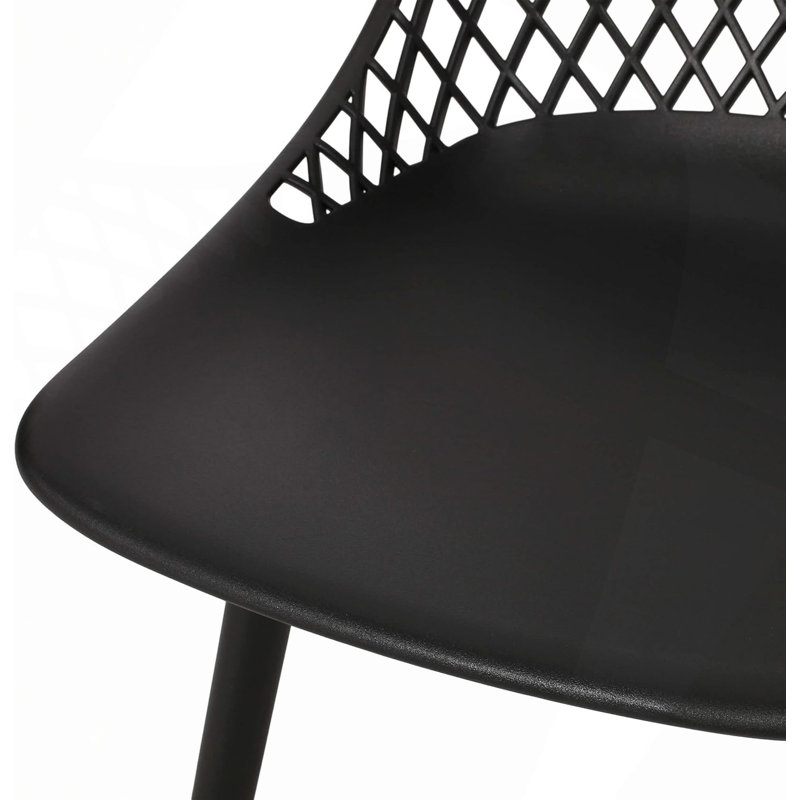 Chaise Lily (ensemble de 4), Noir