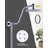 1-Spray Multifunction Round Wall Bar Shower Kit with Swivel Shower Head, Hand Shower and Soap Caddy-94955122