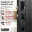 Door Handleset withTouchscreen Fingerprint Keypad