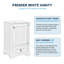 Meuble-lavabo moderne de 20 pouces avec lavabo en céramique et porte à fermeture en douceur | Idée de cadeau-1330936498