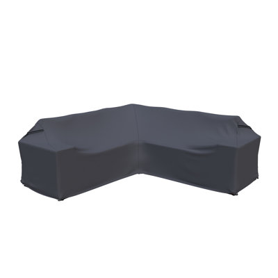 Ayantu Fully Assembled Outdoor Reversible Patio Sectional Sofa Cover by Latitude Run