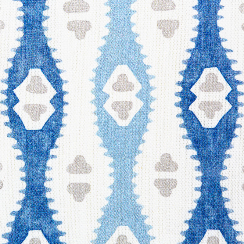 Elba Print Fabric, Capri