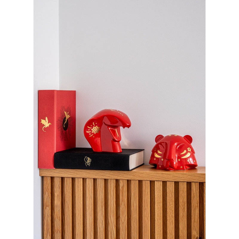 The Snake (Red - Gold)