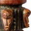 Fair Trade Wood Djembe Drum Sculpture