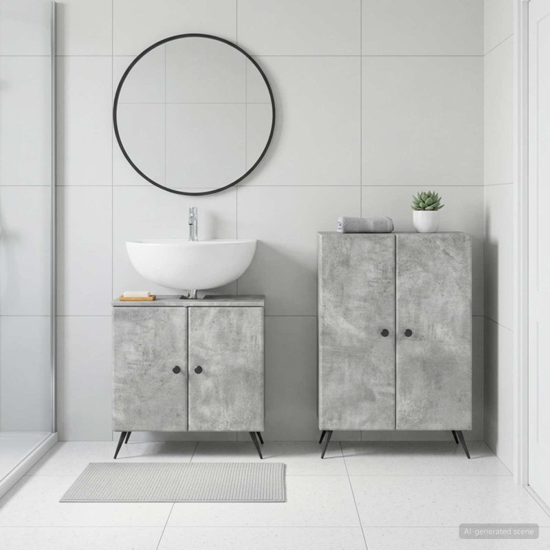 Bathroom Storage Furniture Set