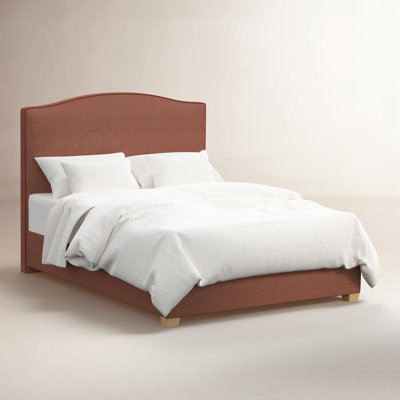 Upholstered Cotton Standard Bed