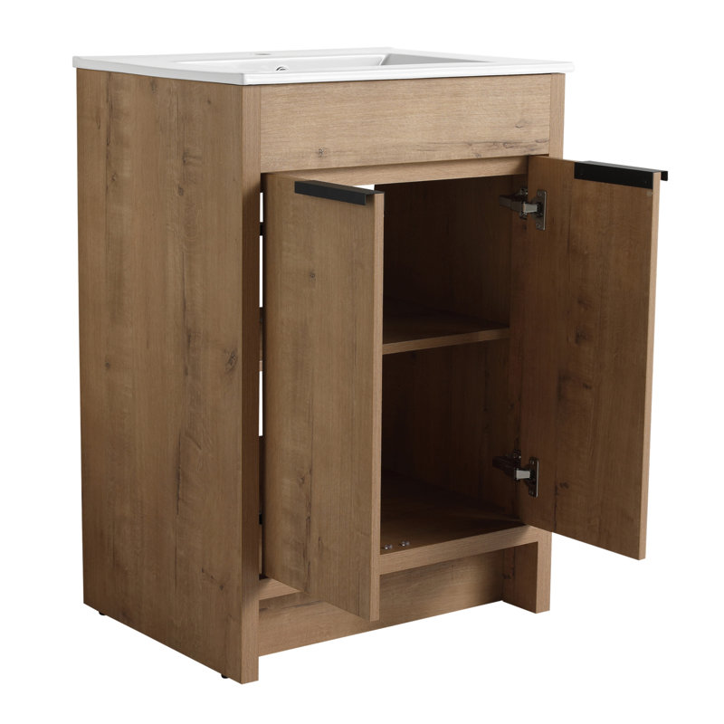 Base de meuble-lavabo simple 24 po seulement