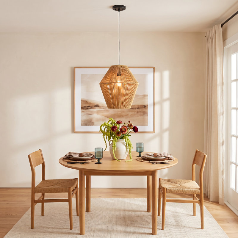 Medea Pendant Light, Beige, Beige