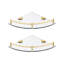 Alectra Wall Mounted Required Bathroom Shelves