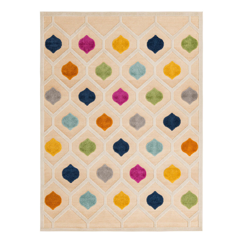 Noord Aruba Indoor/Outdoor Rug, Rectangle 7' x 10'