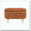 Banc de rangement avec repose-pieds en tissu-893364606