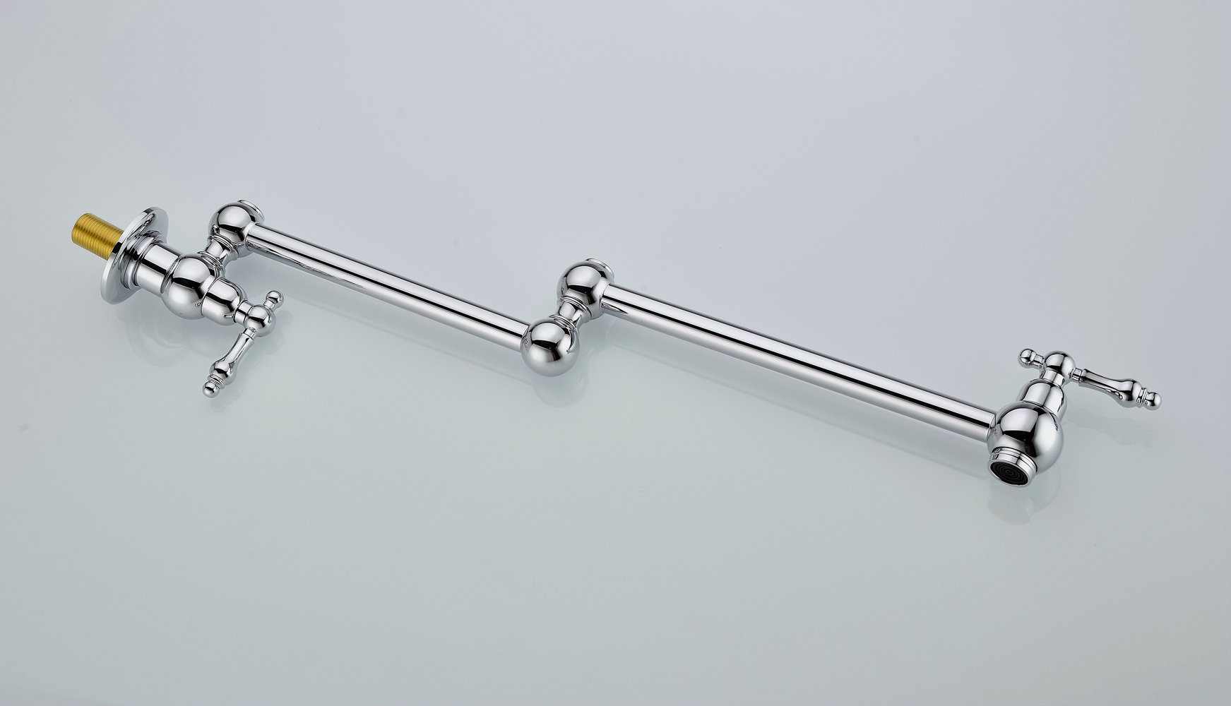 CHENGDUYUANZHENG Wall Mount Folding Kitchen Pot Filler Faucet | Wayfair