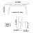 Modern Simple Durable Rock Slab Dining Table-110376009