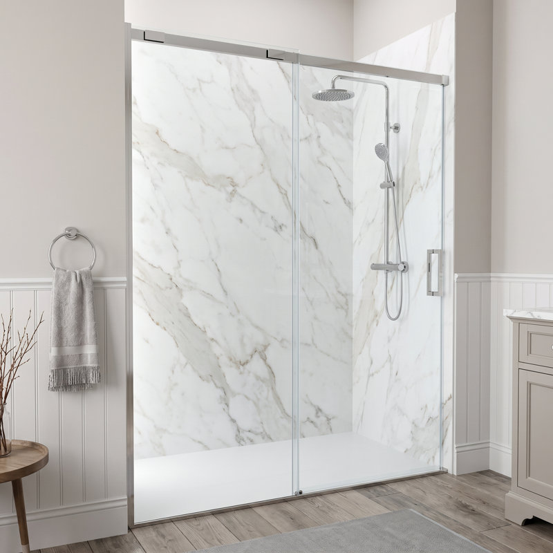 Porte de douche VIGO Amada, Chrome chrome