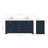 73'' Double Bathroom Vanity with White Quartz Top-93359250-93572754