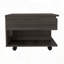 Table basse à plateau relevable avec roulettes Luanda - Espresso