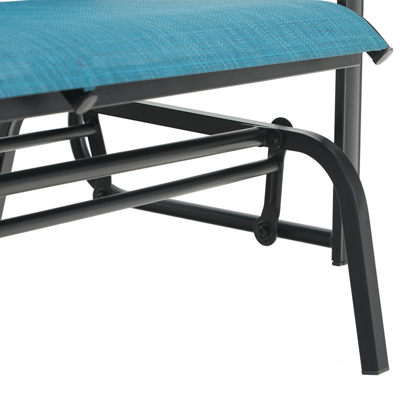 Banc d'extérieur en métal coulissant Aderonke