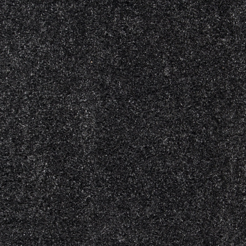Jiang Charcoal Area Rug, Round 6'7"