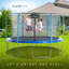 Ensemble de trampoline rond Plexalife