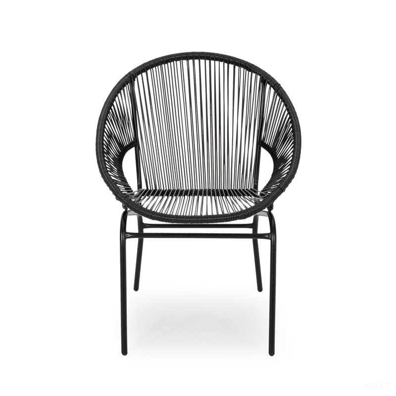 Chaise NUSA, structure en fer