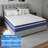 Rudgeway 12'' Medium Skin-friendly Cooling Memory Foam Hybrid Mattresses in a box with CertiPUR-US and Oeko TEX Certified-2090175916