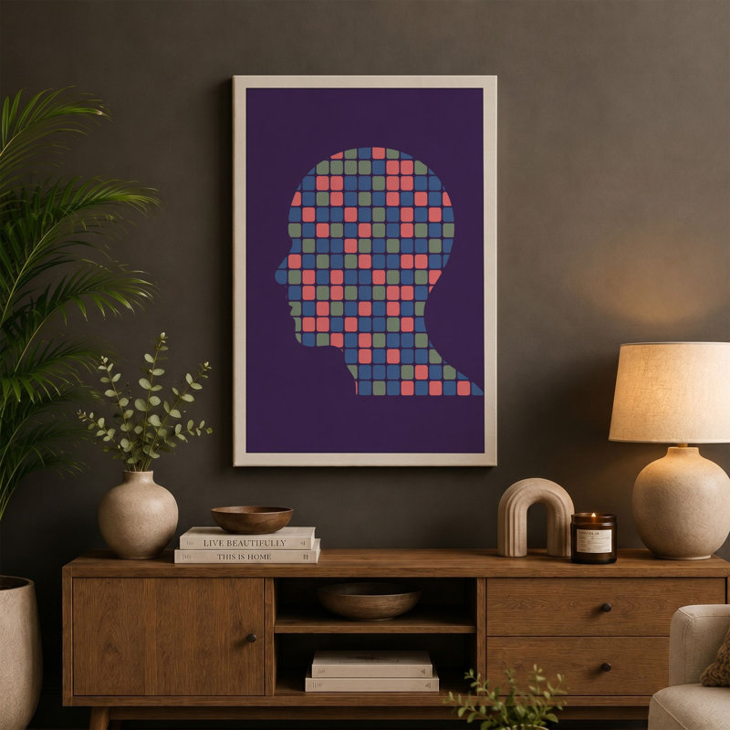 Print, 24x16 - 61.0 x 40.6 cm, Terracotta Border