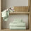 Ensemble de serviettes 6 pièces 100% coton 400 g / m² à séchage rapide ultra doux 400 g / m²
