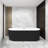 67" Acrylic Freestanding Bathtub With Unique Pleated Design-103486626