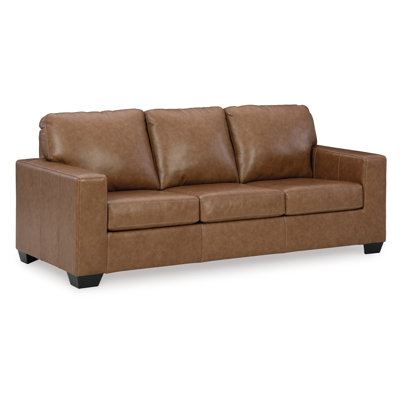 Orillia 85'' Genuine Leather Sofa