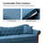 Mario Traditional 83"Wide Tufted Sofa with Solid Wood Legs-1972659894