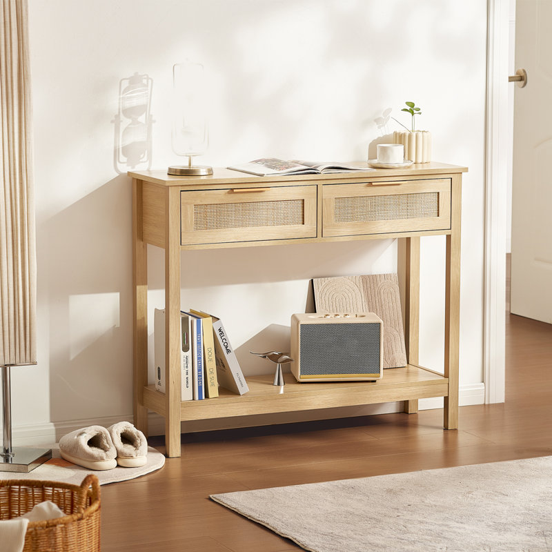 100cm Solid Wood Console Table