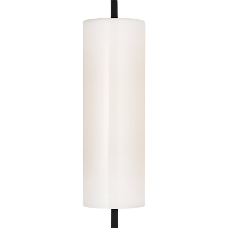 Ian K. Fowler 1 - Light LED Armed Sconce, Bronze, 16" H x 4.5" W x 6.5" D