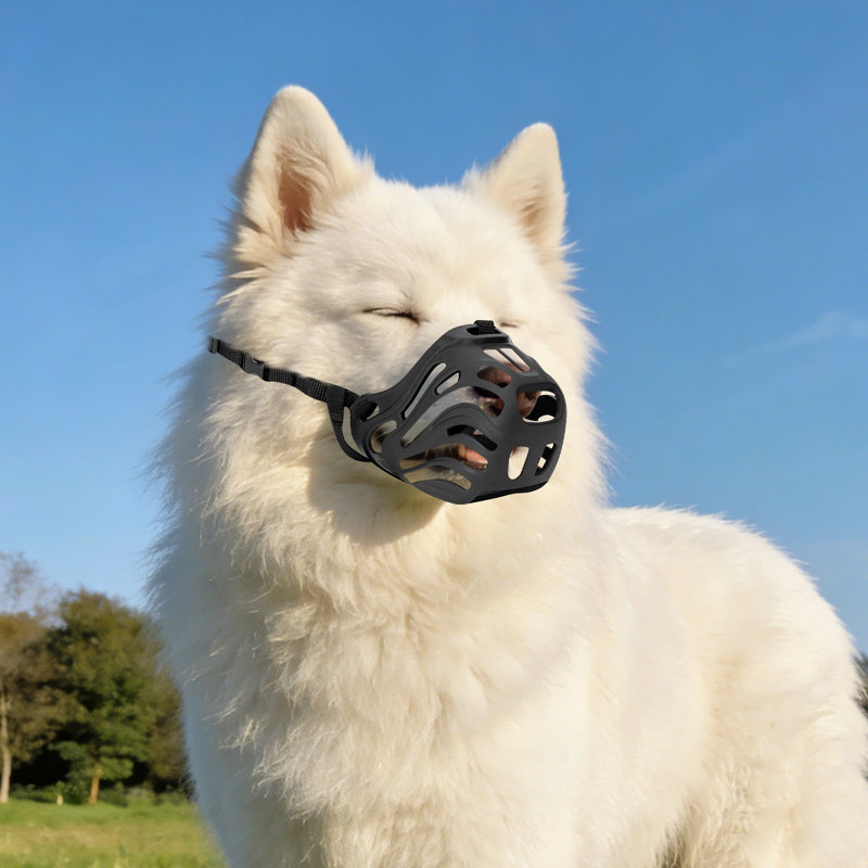 Museau de chien, museau de chien doux et respirant, museau de chien empêchant de mâcher et de mordre