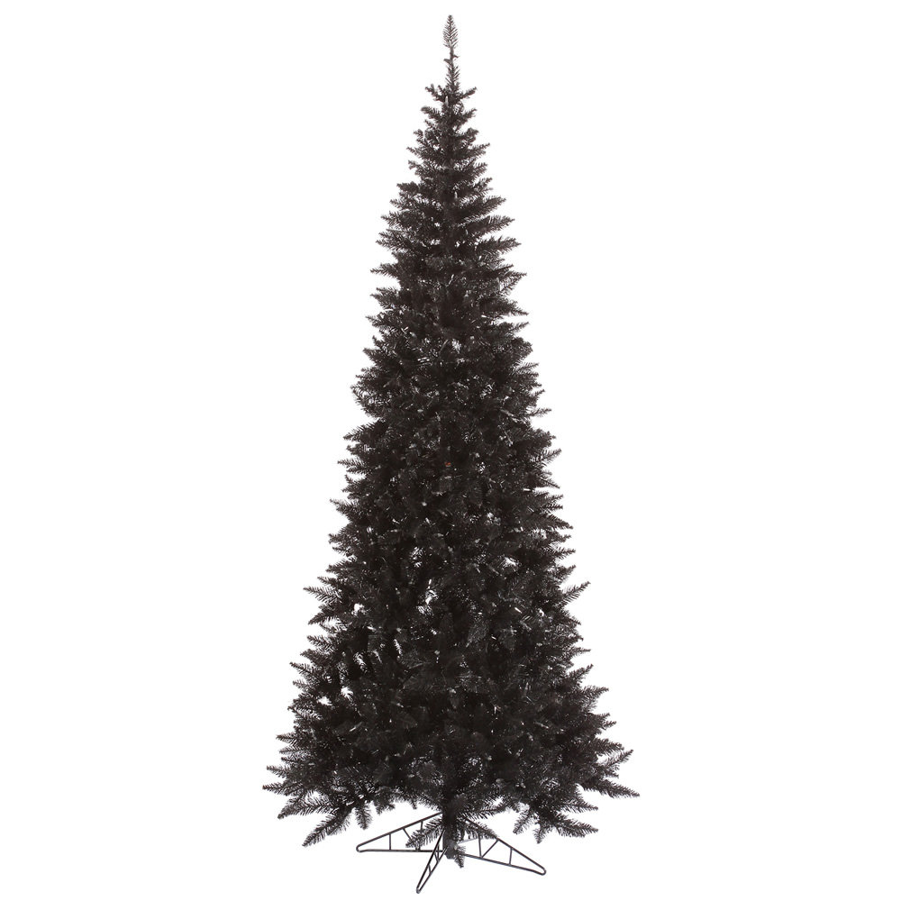 Slaytonville Slim Pre-Lit Fir Christmas Tree, 7.5' H, Not Pre-Lit