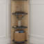 Haleena Corner Bookcase