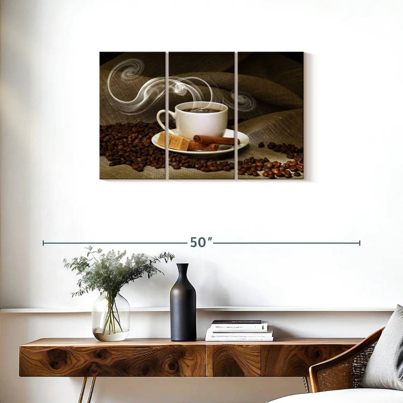 Yarlin Steaming Cinnamon Coffee, 20" H x 33" W