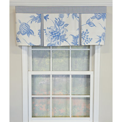 Cantonnière plissée RLF Home Natalia