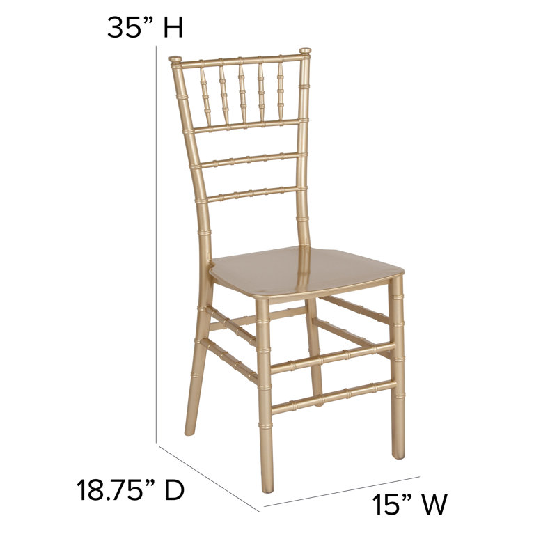 Chaise Chiavari Tioga, Or