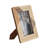Woven Photo Frame - Contemporary Ivory and Natural Brown Wood and Resin Decorative Picture Frame for Home or Office Photo Display - Photo Gift Idea.-431712690