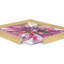 «Kester Bright Colorful Abstract Flower - Floater», reproduction encadrée-1590410675
