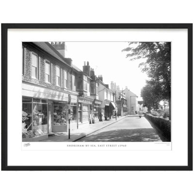Shoreham-by-Sea, East Street C1960 by Francis Frith - Single Picture Frame Print