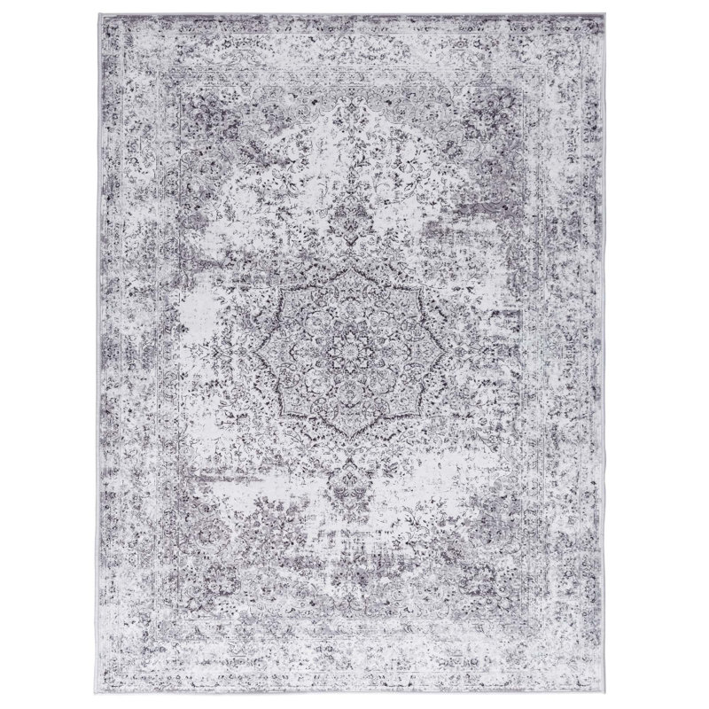 Tapis d'intérieur lavable Pasiak Chenille Mashine, Rectangle 3 pi x 5 pi