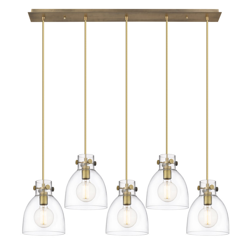 Amrith 5 - Light Bell Pendant, Clear