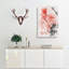 Pink Flamingo Abstract - Wrapped Canvas-56643720