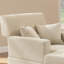 Chaise longue rembourrée en tissu 39,76 po-1990492647