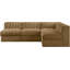 Tissu 4 pièces Demars Velvet Performance Canapé modulaire modulaire-700655652-700655653