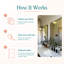 Miroir mural en métal pour salle de bain et meuble-lavabo, collection Kristveig-397643227-397643201-397643068