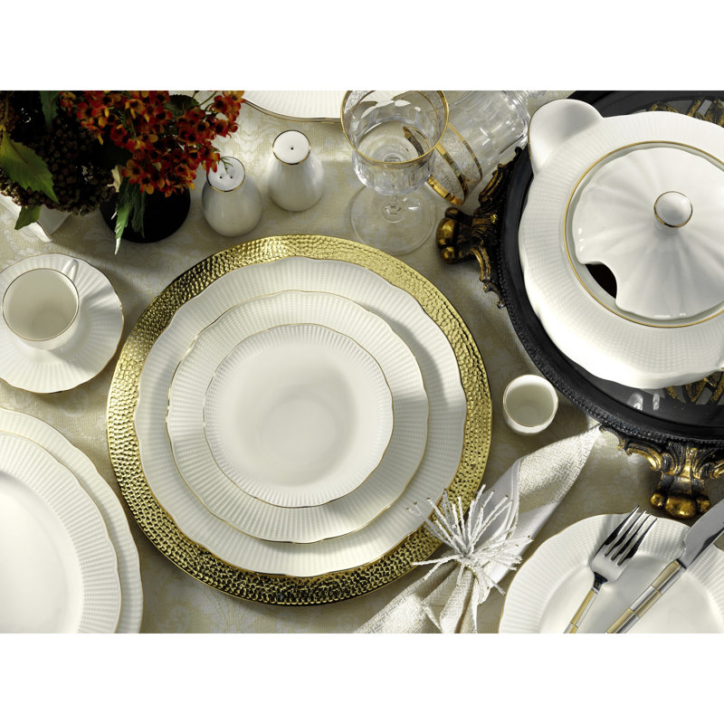 Service de table 71 pièces, service pour 12 Ilwell